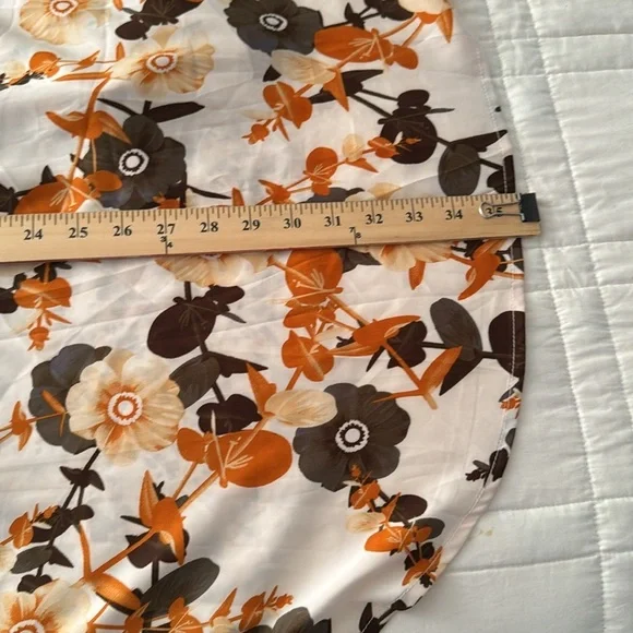 First Love by Lovelyn satin size 3X gorgeous blouse with long sleeves NWOT - Picture 9 of 9